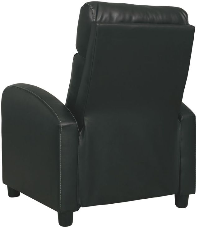 Signature Design by Ashley® Declo Black Low Leg Recliner-3