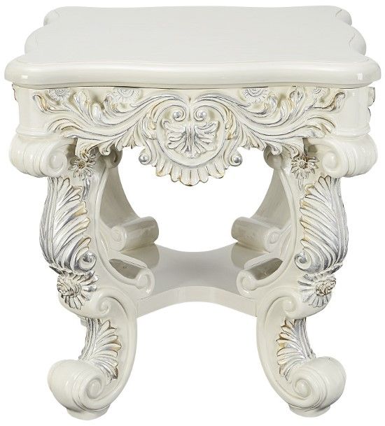 ACME Furniture Adara Antique White End Table-3