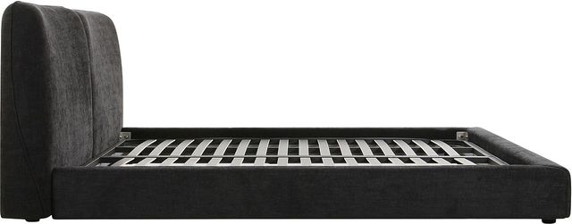 Moe's Home Collection Zeppelin Heather Black Queen Bed-3