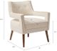 Olliix by Madison Park Cream Palmer Accent Chair-4