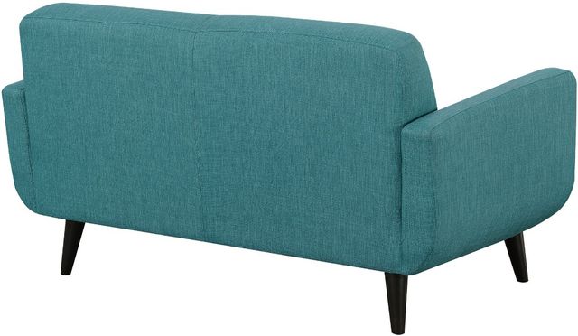 Elements International Hadley Heirloom Teal Loveseat-2