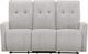 Monarch Specialties Inc. Light Grey 70" Small Power Reclining Sofa with USB Ports-0
