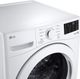 LG White Front Load Washer & Electric Dryer Laundry Pair-3