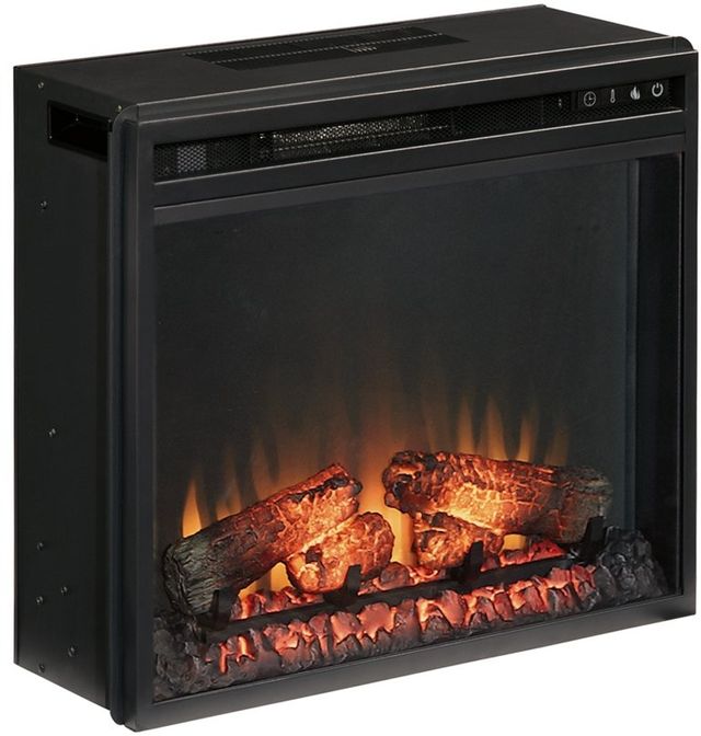 Signature Design by Ashley® Mayflyn Charcoal Large TV Stand with Fireplace-1