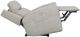 Flexsteel® Barnett Timber Leather Power Reclining Loveseat with Power Headrest and Lumbar-1