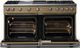 Viking® 5 Series 60" Golden Hour Pro Style Gas (LP) Range with Polished Chrome Trim-1