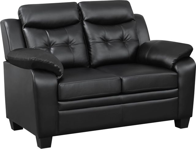 Coaster® Finley 3-Piece Black Stationary Seating Set-1