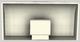 Vent-A-Hood® 42" Biscuit Retro Style Under Cabinet Range Hood-3