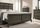 Furniture of America® Houston 4-Piece Gray Queen Bedroom Set-4