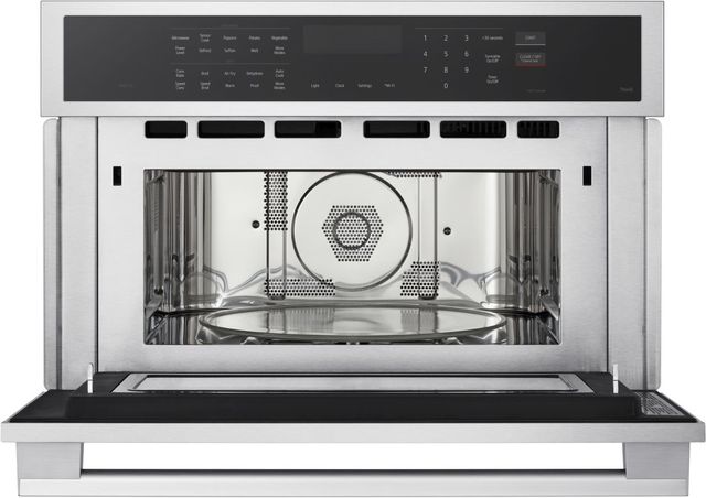 LG 30” 1.7 Cu. Ft. Stainless Steel Smart Electric Speed Oven with Air Fry-1