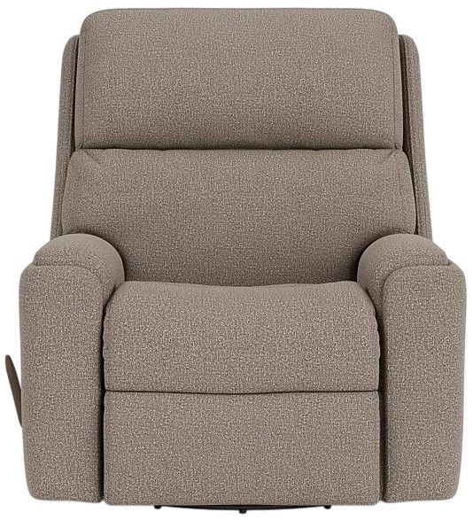 Flexsteel® Rio Brown Granite Swivel Gliding Recliner-1