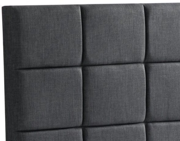 Malouf® Scoresby Charcoal Full Headboard-1