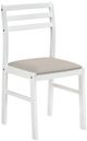 Coaster® Bucknell 3-Piece White Round Drop Leaf Dining Table Set-2