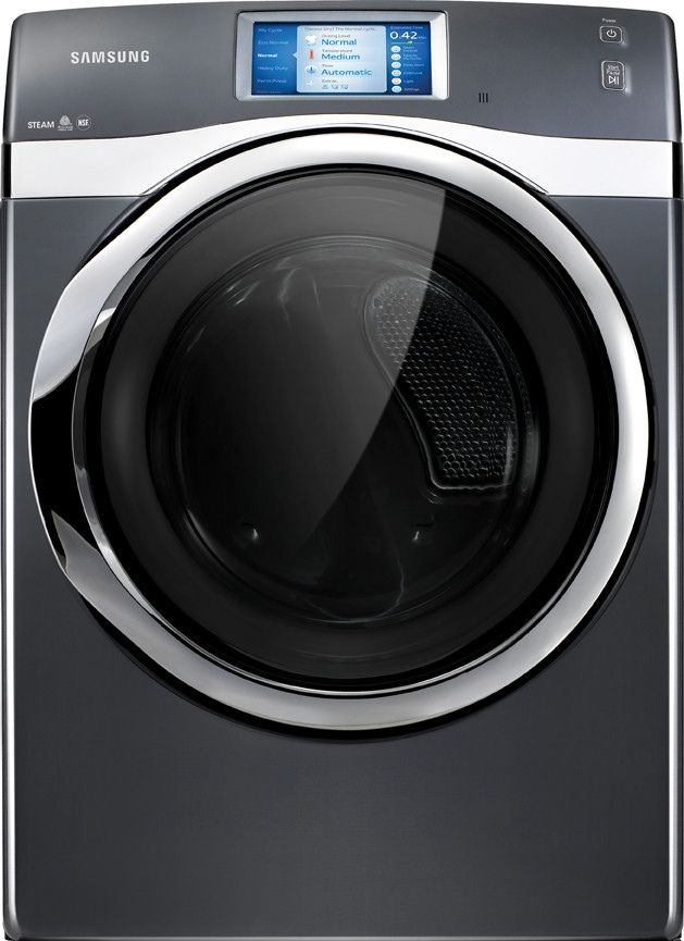 Samsung 7.5 Cu. Ft. Onyx Front Load Gas Dryer-0