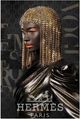 Classy Living Dramatic Name Brand Gold Chains Wall Art-0