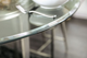 Furniture of America® Abner Glass Top Counter Height Dining Table Base with Black -3