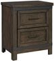 Liberty Furniture Thornwood Hills Rock Beaten Brown Youth Nightstand-0