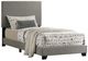 Coaster® Dorian Taupe Twin Upholstered Panel Bed -0