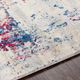 Surya Monaco Blue/Burgundy/Light Gray 4'x6' Area Rug-3