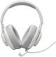 JBL® Quantum 100M2 White Over-Ear Gaming Headset-1