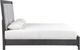 New Classic® Home Furnishings Odessa Charcoal/White Queen Upholstered Panel Bed-5