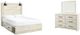 Signature Design by Ashley® Cambeck 2-Piece Whitewash Queen Panel Bed Set-0