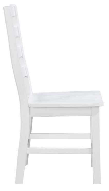Homelegance® Redmond White Dining Side Chair-3
