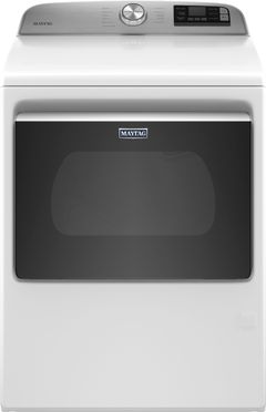 Maytag® 7.4 Cu. Ft. White Front Load Gas Dryer