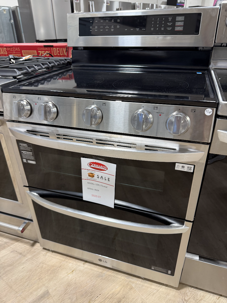 LG 30" Stainless Steel Freestanding Electric Range with ProBake Convection®, Air Fry and Air Sous Vide