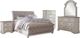 Liberty Furniture Magnolia Manor 5-Piece Antique White/Gray/Weathered Bark California King Sleigh Bedroom Set-0