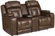 Signature Design by Ashley® Mestrino Hickory Power Reclining Loveseat-0