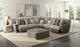 iAmerica Adventure Two-Toned 5pc Power Reclining Sectional-2