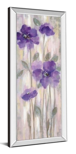 Classy Art Spring Floral I by Silvia Vassileva Mirrored Frame Wall Art-1