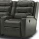 Flexsteel® Arlo Black Power Reclining Sectional-1