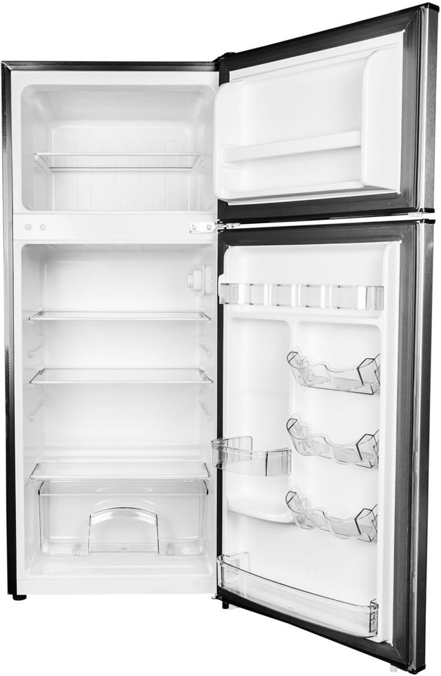 Danby® 4.5 Cu. Ft. Stainless Steel Look Compact Top Freezer Refrigerator-1