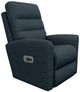 La-Z-Boy® Liam Navy Power Rocking Recliner with Headrest and Lumbar-0