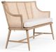 Magnolia Home by Joanna Gaines Mirabel Brown/Cream Bench-0