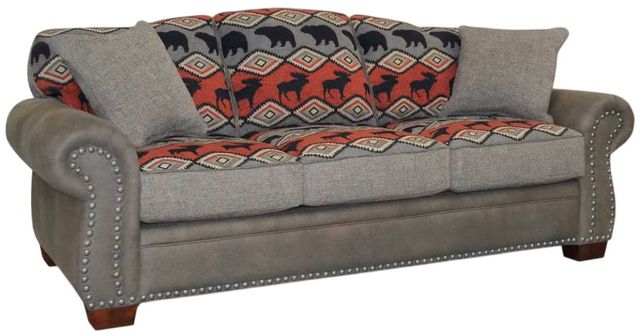 Marshfield Furniture McKinley Gray Queen Sleeper Sofa-0