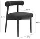 TOV Furniture Spara Black Dining Side Chair-2