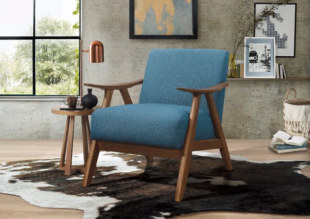 Homelegance® Damala Blue Accent Chair-1