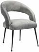 TOV Furniture Rocco Slub Grey Dining Chair-0