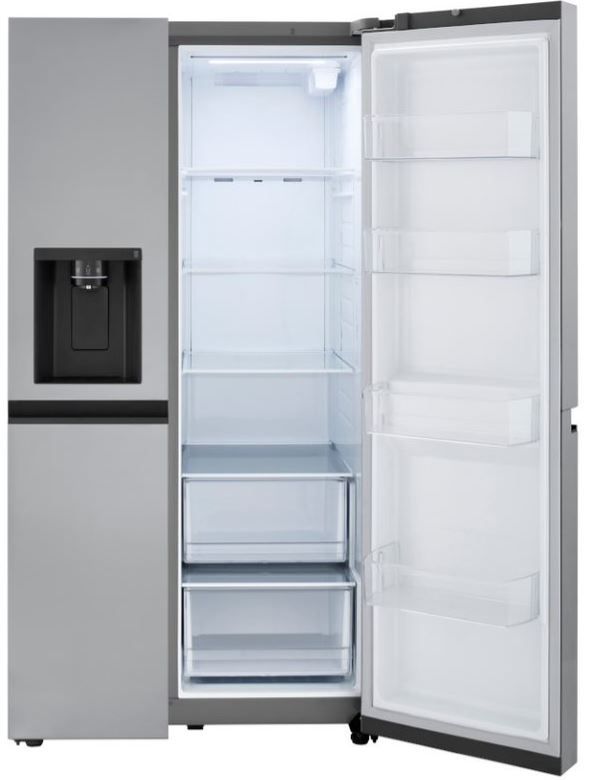 LG 36" 23 Cu. Ft. PrintProof™ Stainless Steel Counter Depth Side-By-Side Refrigerator-4