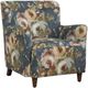 Uttermost® Lainey Blue Upholstered Armchair-0