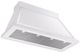 Ilve® Nostalgie II Noblesse 48" White Wall Mounted Range Hood with Chrome Trim-1