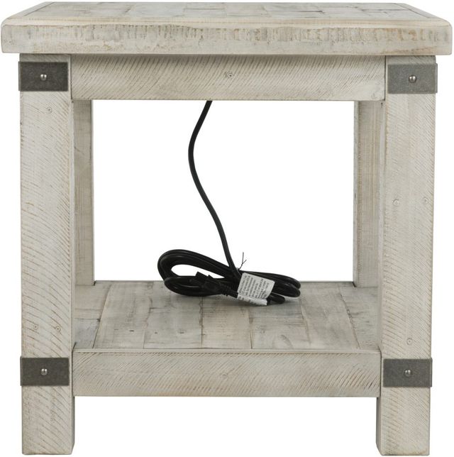 Signature Design by Ashley® Carynhurst Whitewash Gray End Table-1