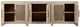 Dovetail Furniture Devina Light Warm Wash 109" Sealed Sideboard-3