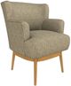 Best® Home Furnishings Customizable Kelida Swivel Chair with Honey Birch Legs-0
