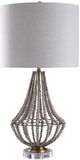 Harp & Finial® Aurora Natural Wood Table Lamp-0