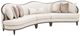 Michael Amini® Camellia Field 3-Piece Warm Pecan Sofa-0