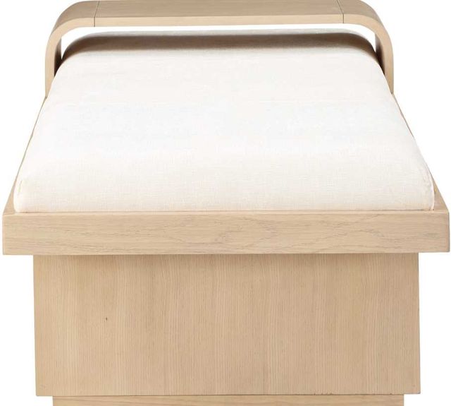 Meridian Furniture Arlington Cream/Natural Bench-2